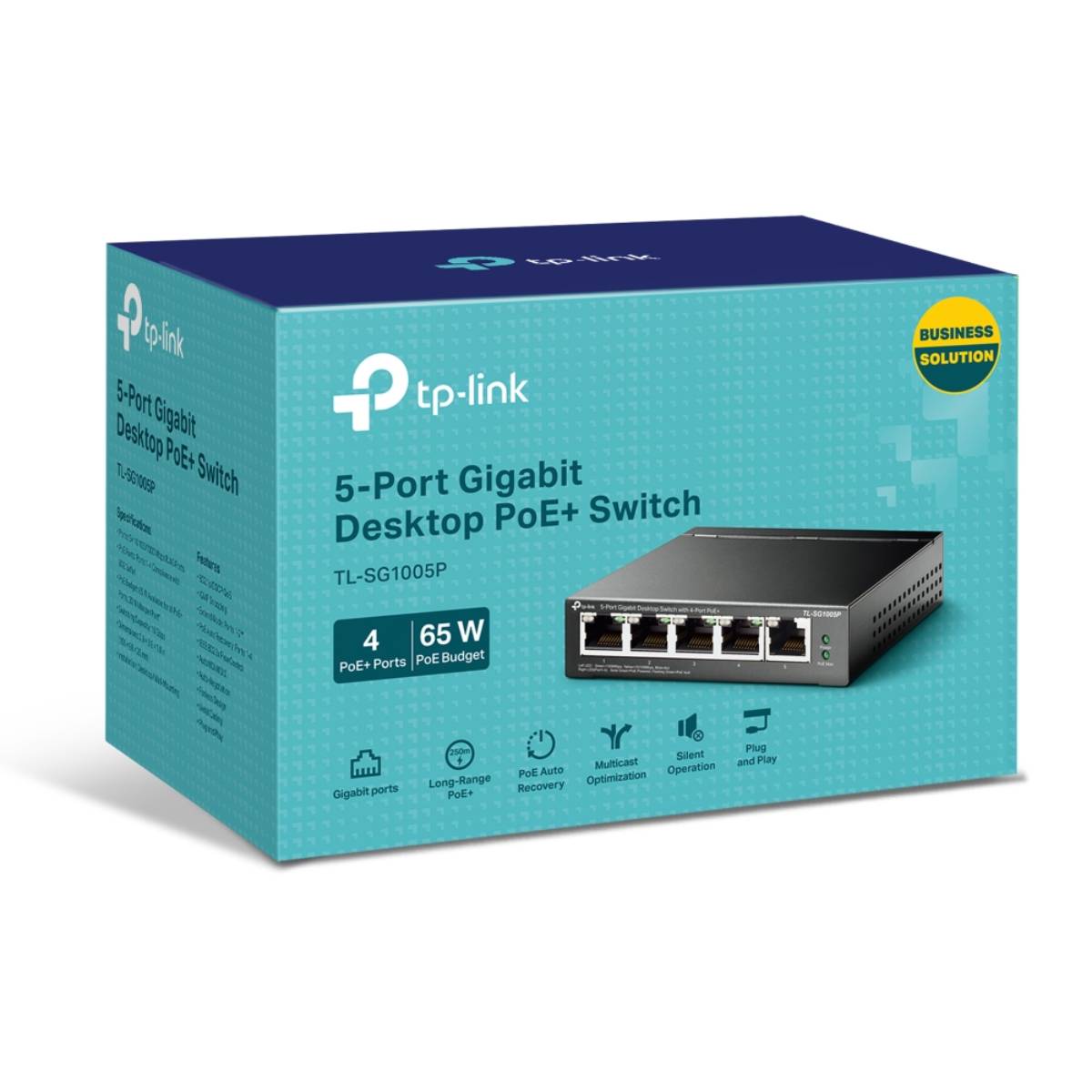 TP-LINK TL-SG1005P Διανομέας Δικτύου PoE+, 5 Θυρών | Tp-link| Image 4