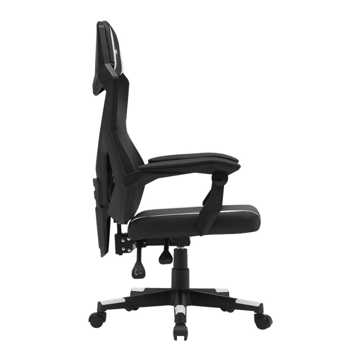 CANYON CNE-MCH01W Flow Καρέκλα Gaming, Μαύρο/Άσπρο | Canyon| Image 3