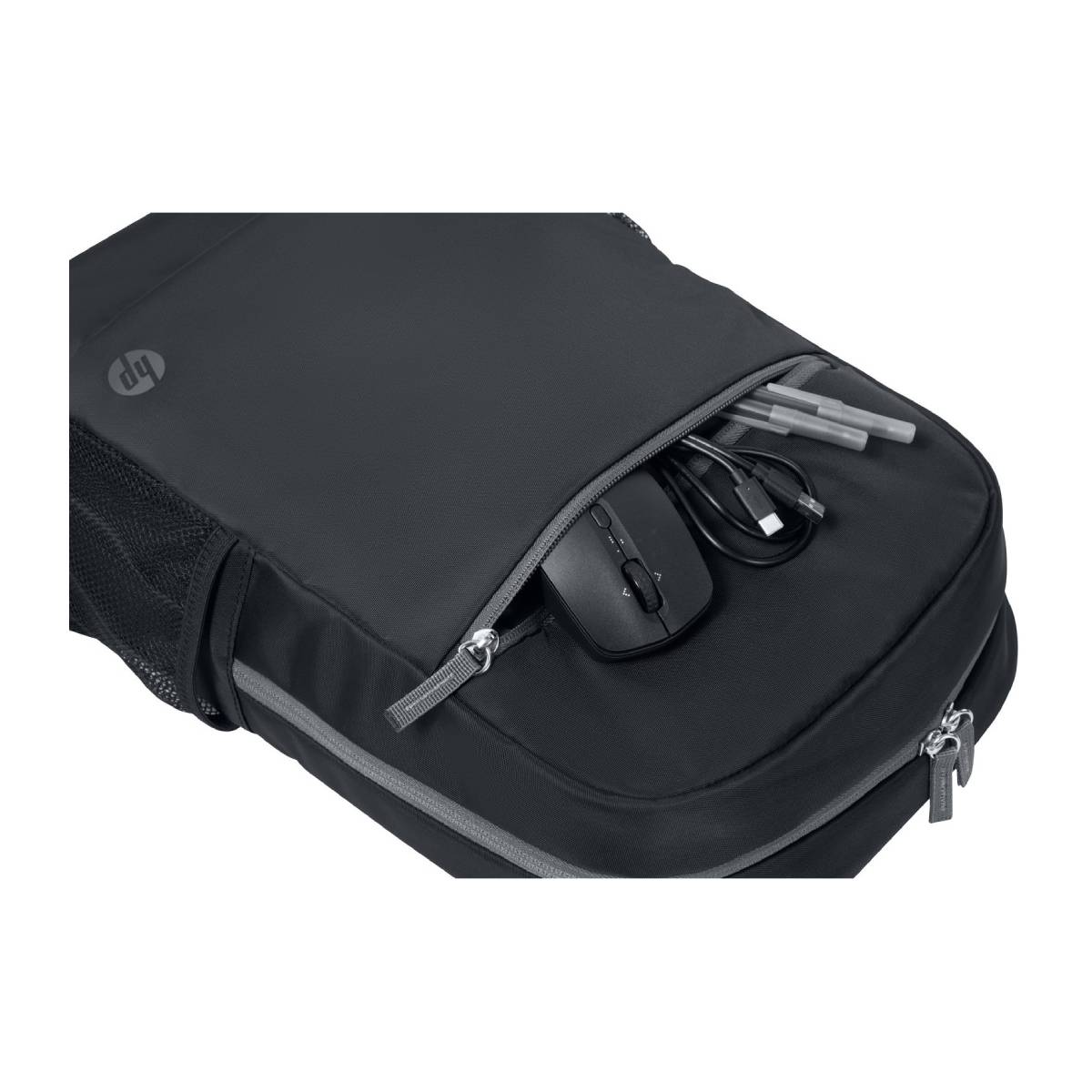 HP Τσάντα Πλάτης για Laptop έως 15.6", Μαύρο/ Γκρίζο | Hp| Image 5