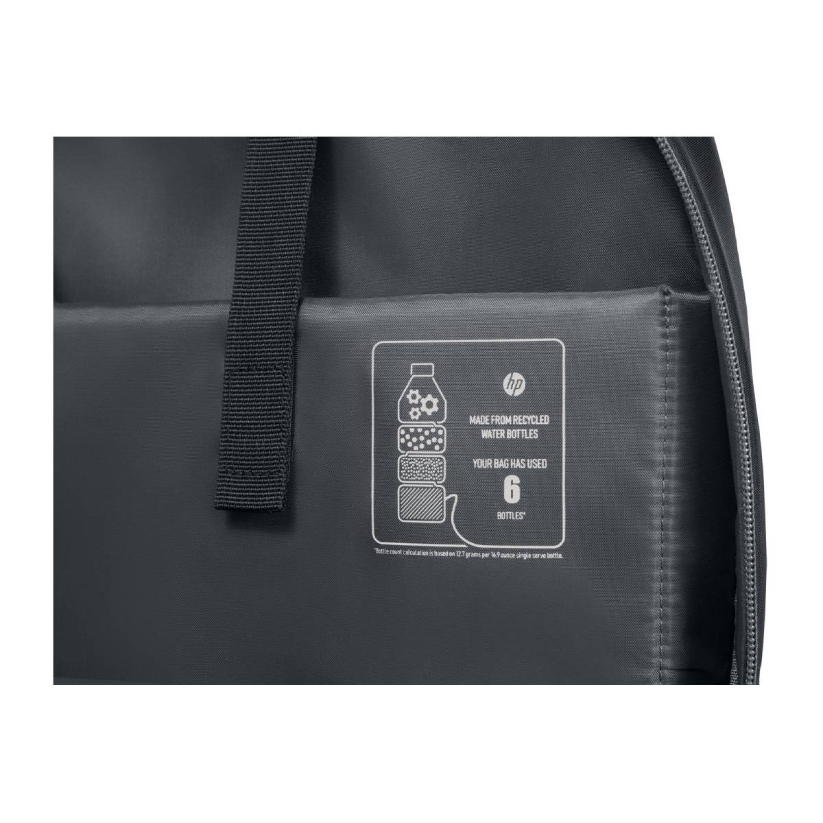 HP Τσάντα Πλάτης για Laptop έως 15.6", Μαύρο/ Γκρίζο | Hp| Image 4