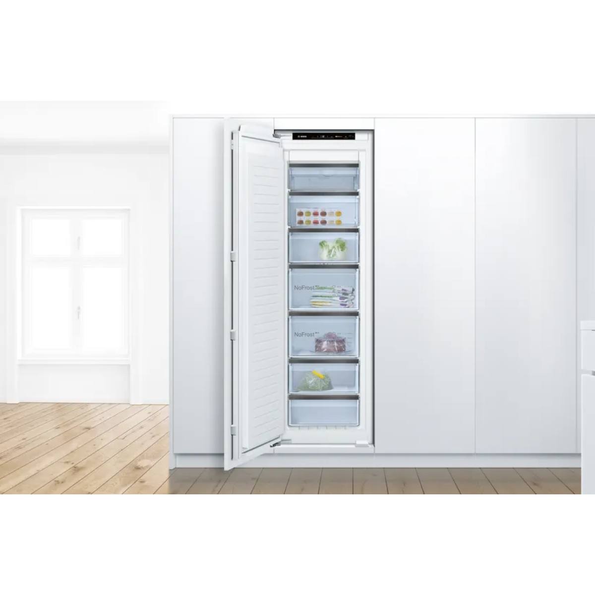BOSCH GIN81HCE0 Accent Line Εντοιχιζόμενος Καταψύκτης, 177 cm  | Bosch| Image 2