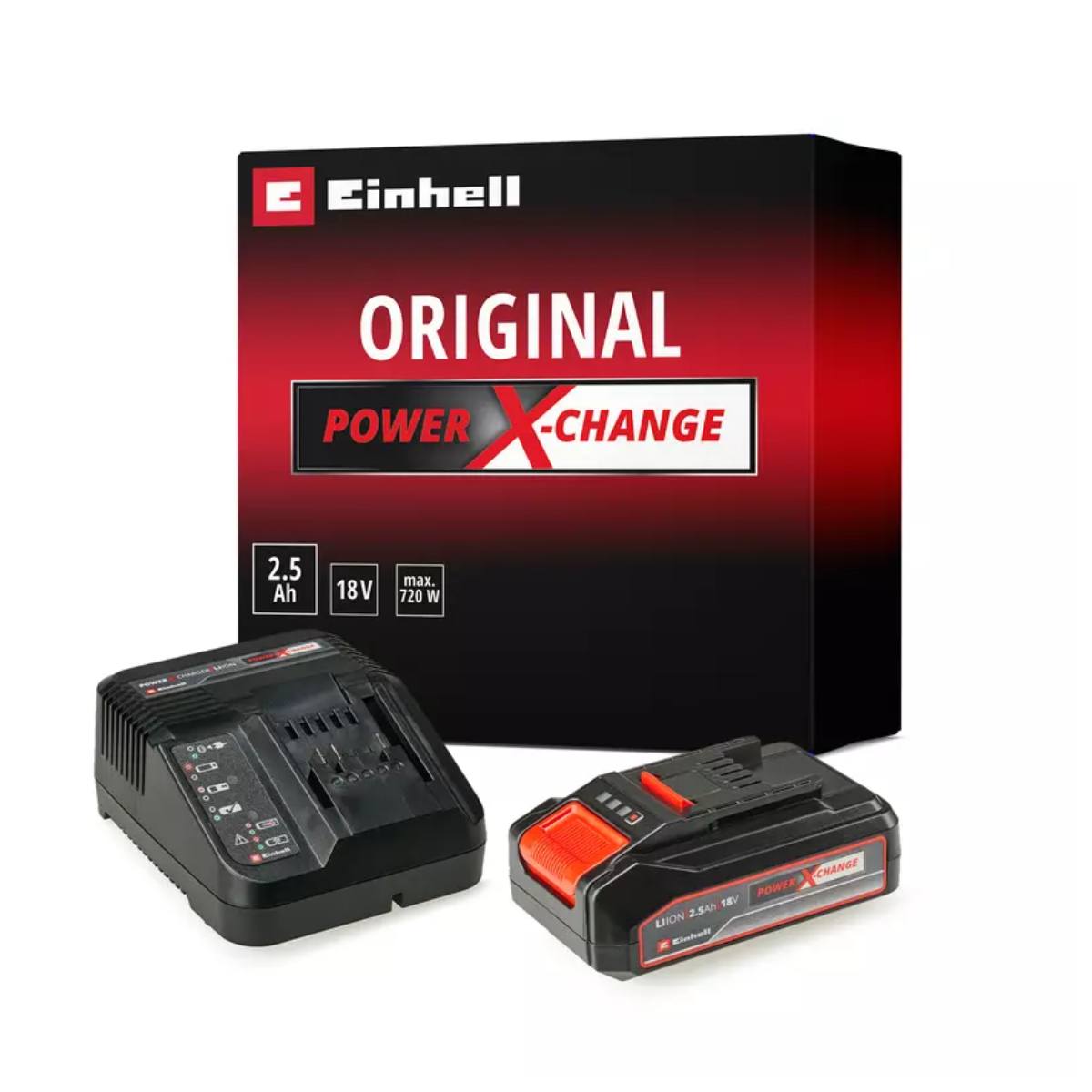 Image of suggested product: EINHELL PXC Starter Kit Μπαταρία και Φορτιστής 18V, 2.5 Ah