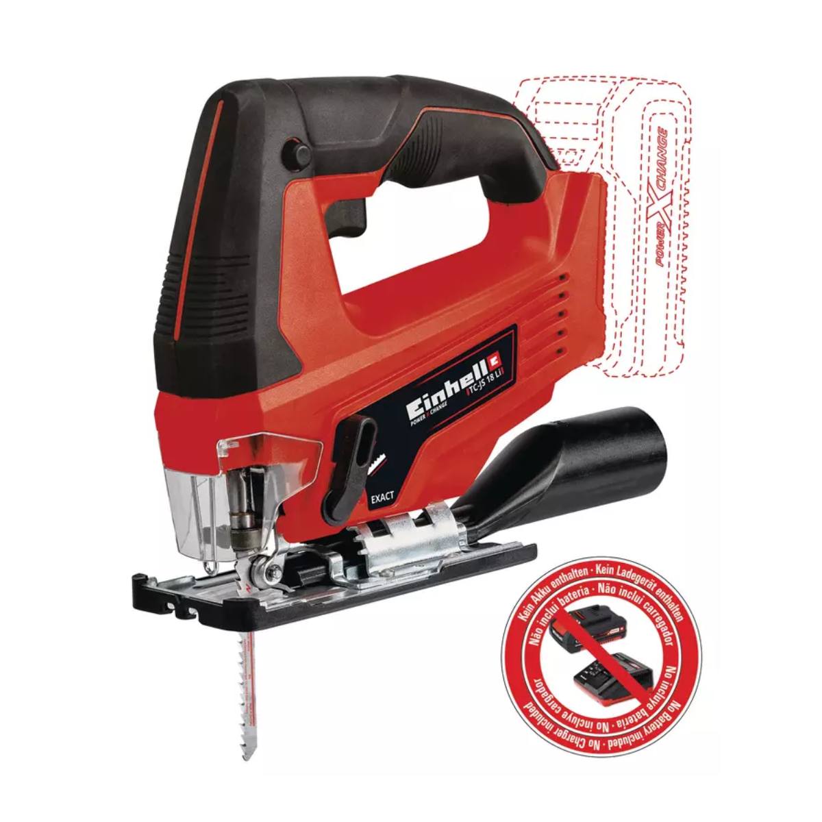EINHELL TC-JS 18 Li Σέγα Μπαταρίας 18V, Solo | Einhell| Image 1