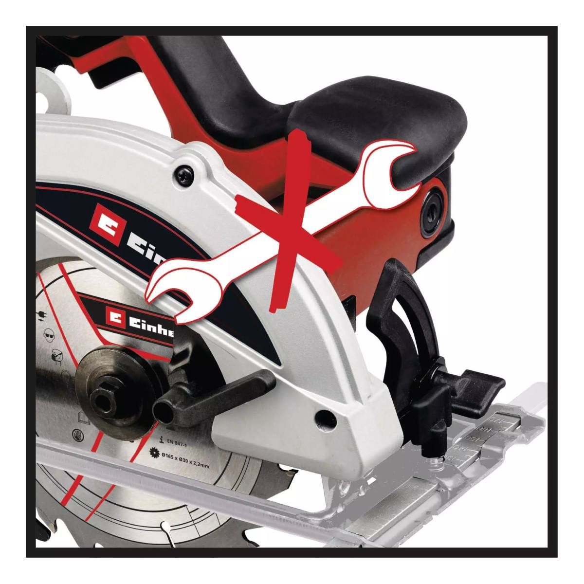EINHELL TC-CS 1250 Ηλεκτρικό Κυκλικό Δισκοπρίονο, 1250W | Einhell| Image 2