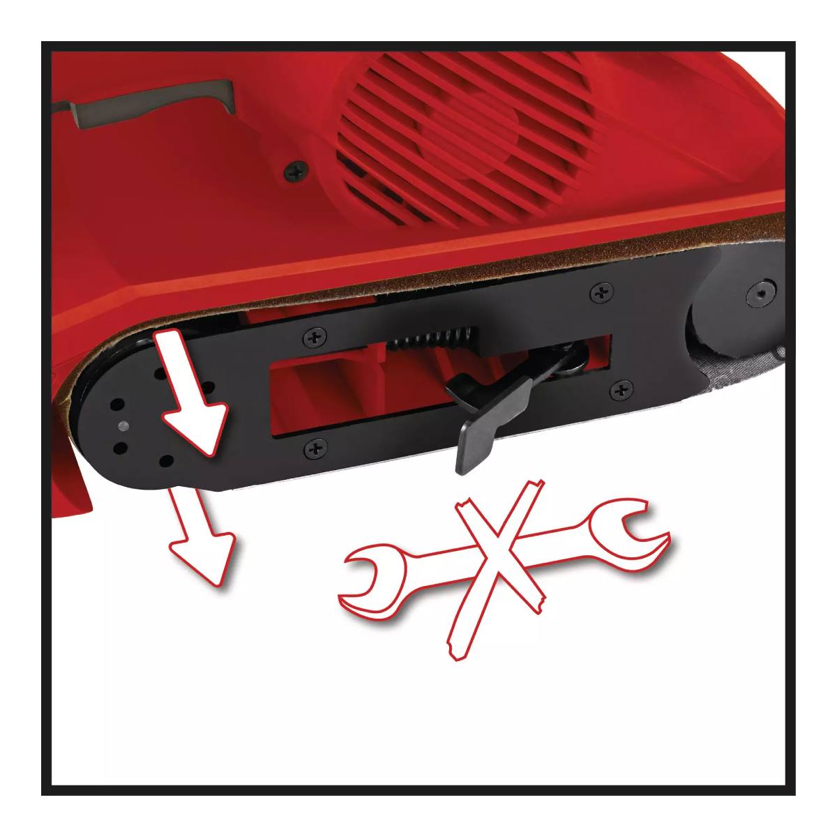 EINHELL TC-BS 8038 Ηλεκτρικός Ταινιολειαντήρας 800W | Einhell| Image 3