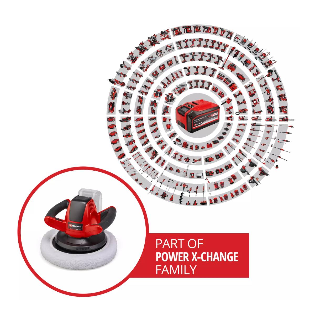 EINHELL CE-CB 18/254 Li Αλοιφαδόρος Μπαταρίας 18V, Solo | Einhell| Image 5