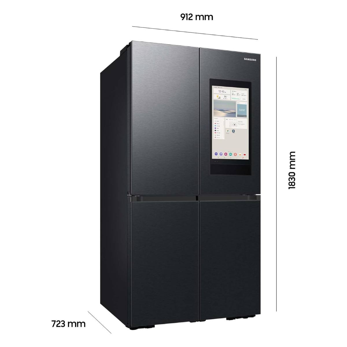 SAMSUNG RF65DG9H0EB1EF Ψυγείο Τετράπορτο, Μαύρο Inox  | Samsung| Image 3