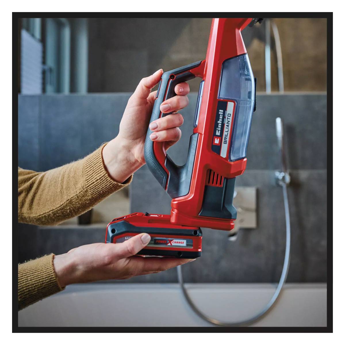 EINHELL 3437100 Brillianto Καθαριστής Τζαμιών Μπαταρίας 18V, Solo | Einhell| Image 3