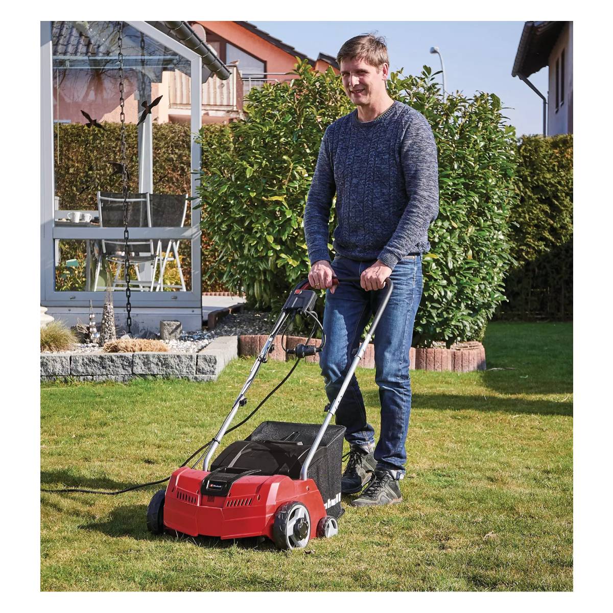EINHELL GC-SA 1231/1 Ηλεκτρικός Καθαριστής / Αεριστής Γκαζόν 1200W | Einhell| Image 2