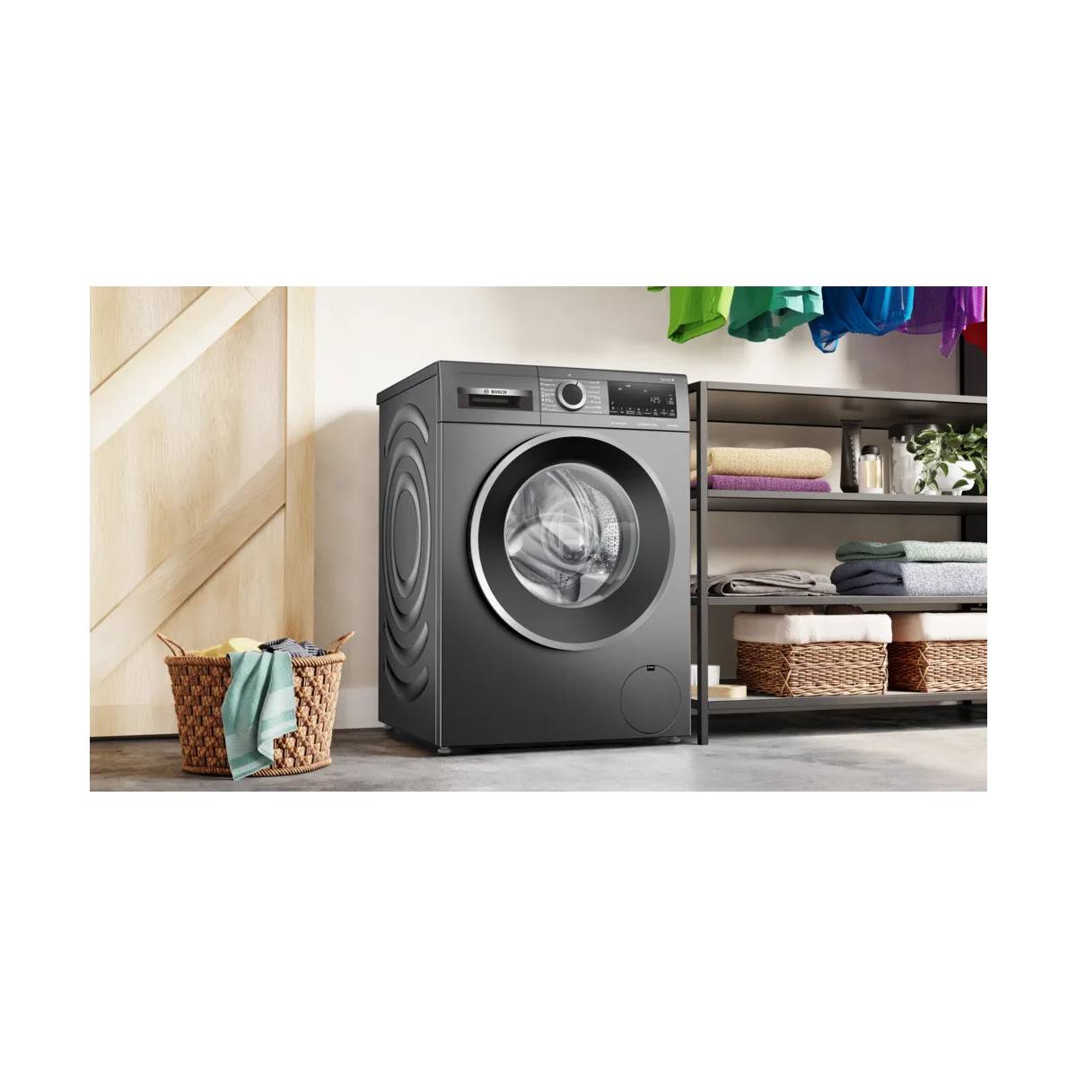 BOSCH WGG244ZREU Πλυντήριο Ρούχων 9kg, Γκρίζο  | Bosch| Image 6