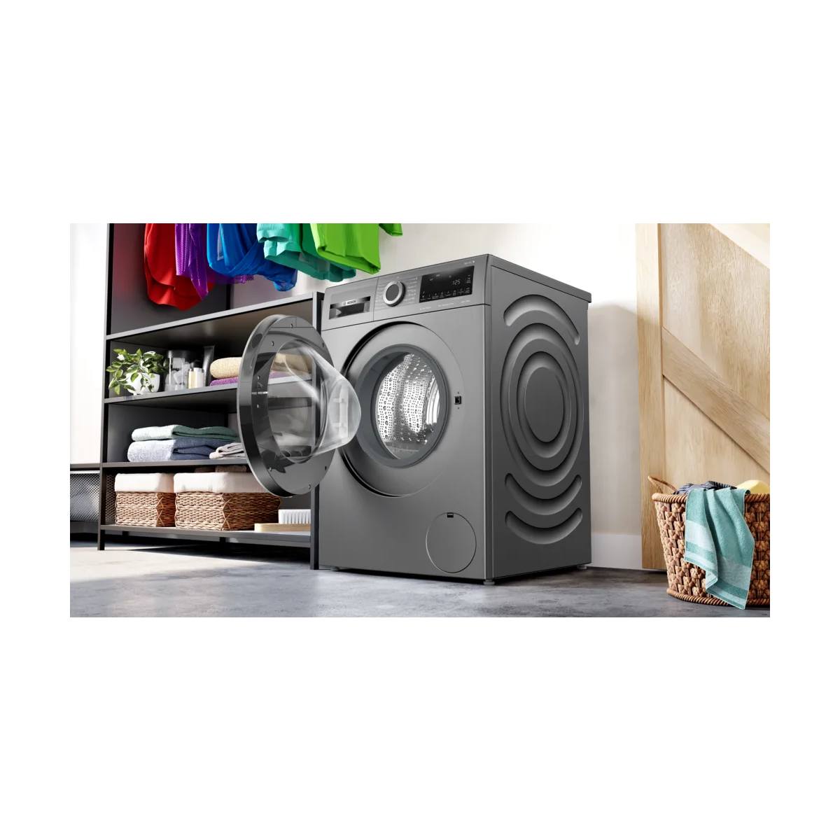 BOSCH WGG244ZREU Πλυντήριο Ρούχων 9kg, Γκρίζο  | Bosch| Image 7
