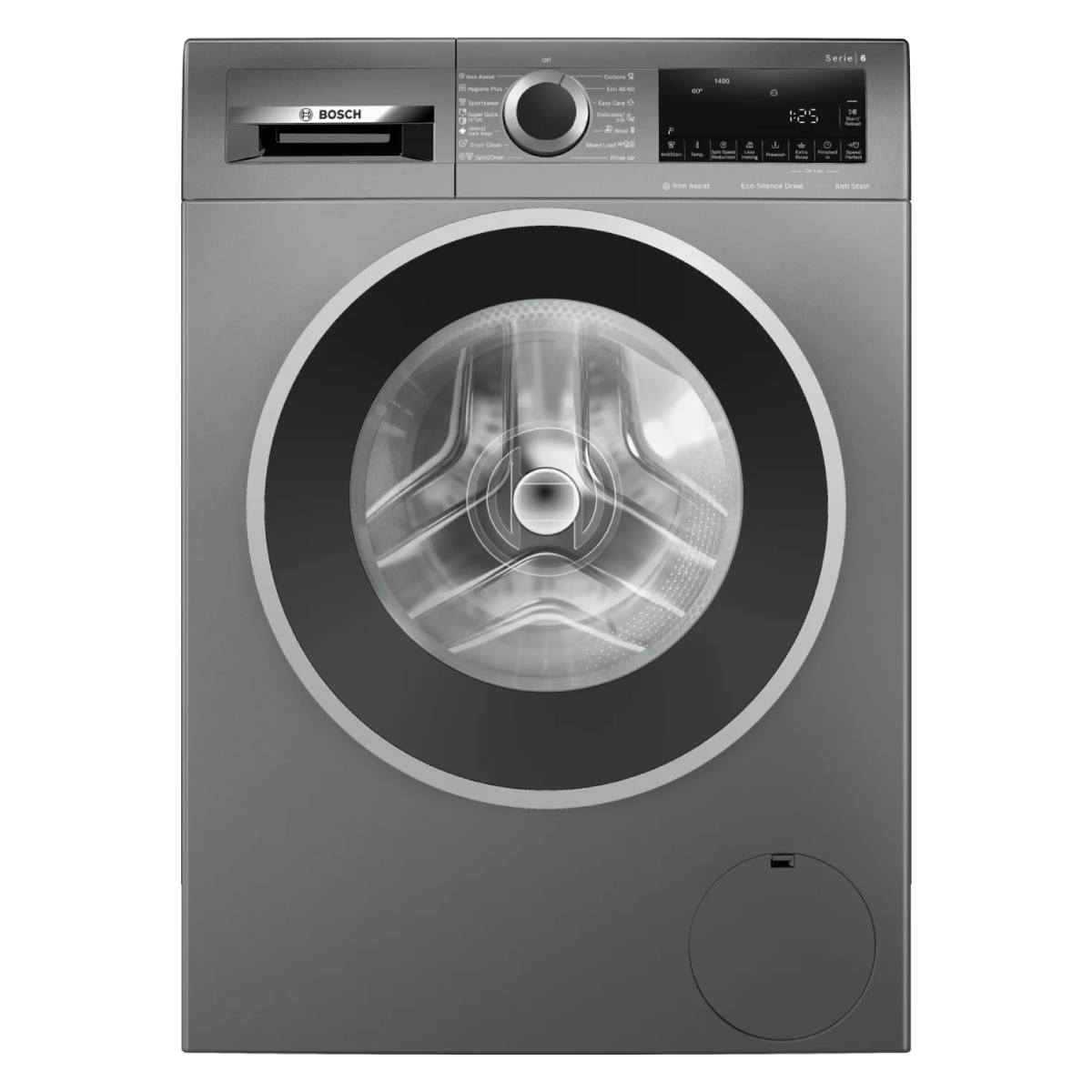 Image of suggested product: BOSCH WGG244ZREU Πλυντήριο Ρούχων 9kg, Γκρίζο 