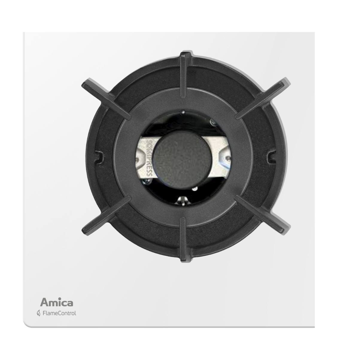 AMICA PGCD6111AOW Εστία Υγραερίου, Άσπρο Γυαλί  | Amica| Image 2
