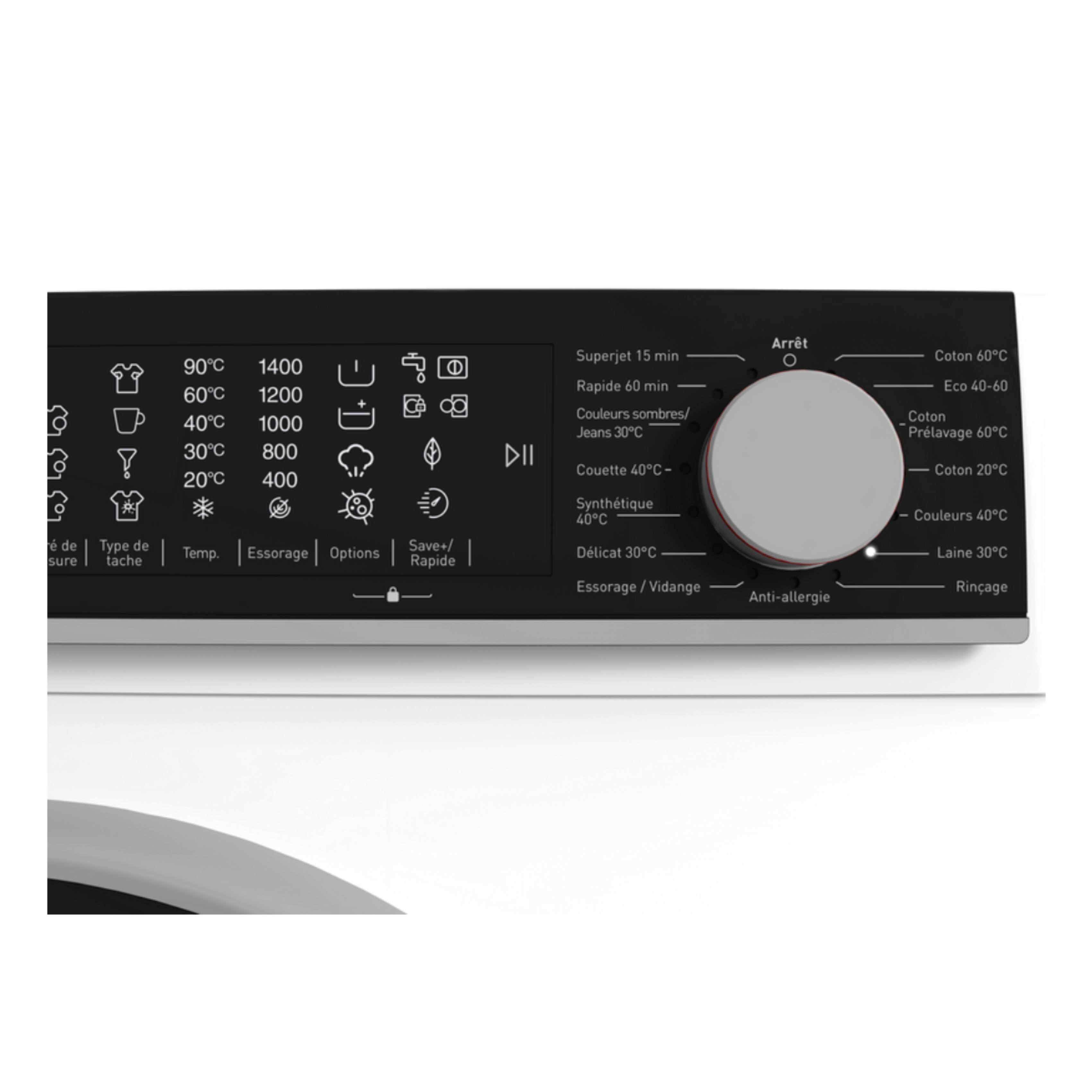 SHARP ES-NFL914AWNA-EE Πλυντήριο Ρούχων 9kg, Άσπρο  | Sharp| Image 5