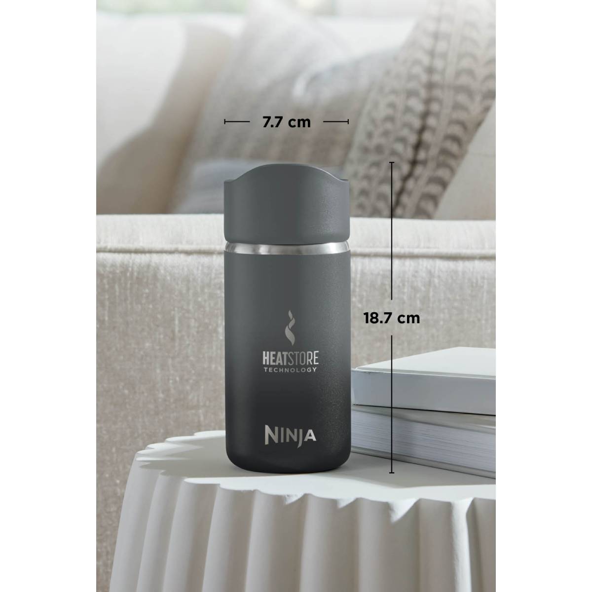 NINJA Sip Perfect Ταξιδιωτικός Θέρμος 300 ml, Μαύρο | Ninja| Image 4