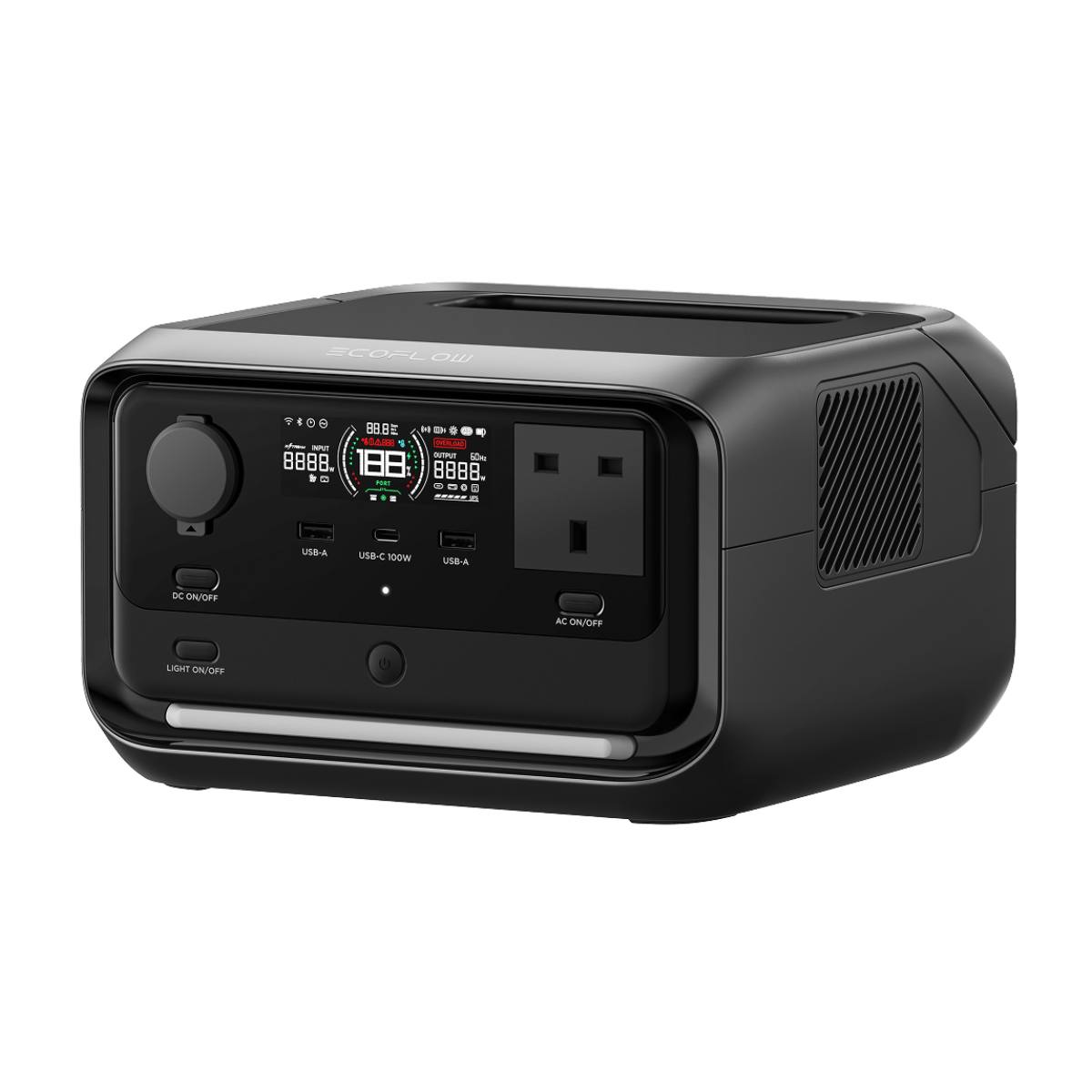 ECOFLOW River Plus 3 Φορητός Σταθμός Ενέργειας, 600 Watts  | Ecoflow| Image 2