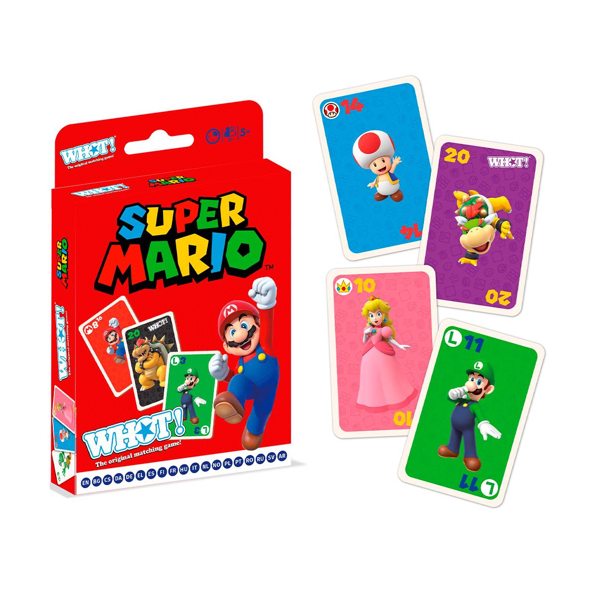 WINNING MOVES Whot! Super Mario Επιτραπέζιο Παιχνίδι με Κάρτες   | Winning-moves| Image 2