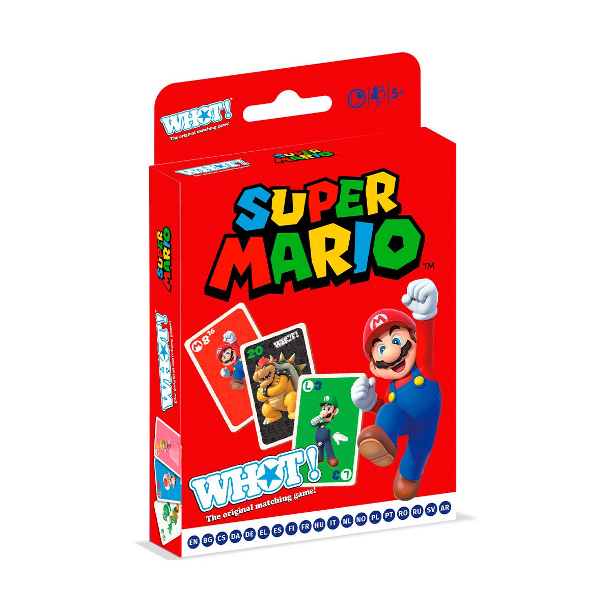 WINNING MOVES Whot! Super Mario Επιτραπέζιο Παιχνίδι με Κάρτες   | Winning-moves| Image 1