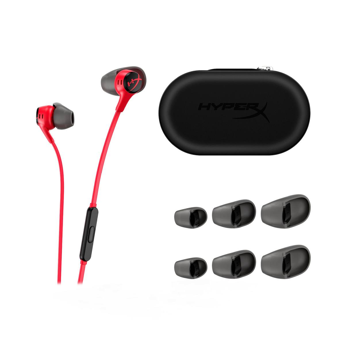 HYPERX Earbuds II In-Ear Ακουστικά, Κόκκινο | Hyperx| Image 3