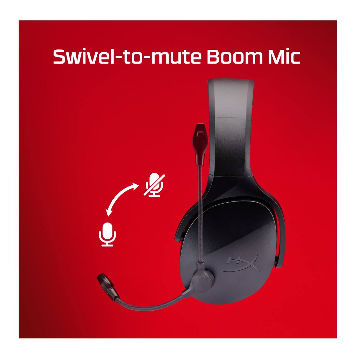 HYPERX Cloud Jet Over-Ear Gaming Ακουστικά, Μαύρο  | Hyperx| Image 6