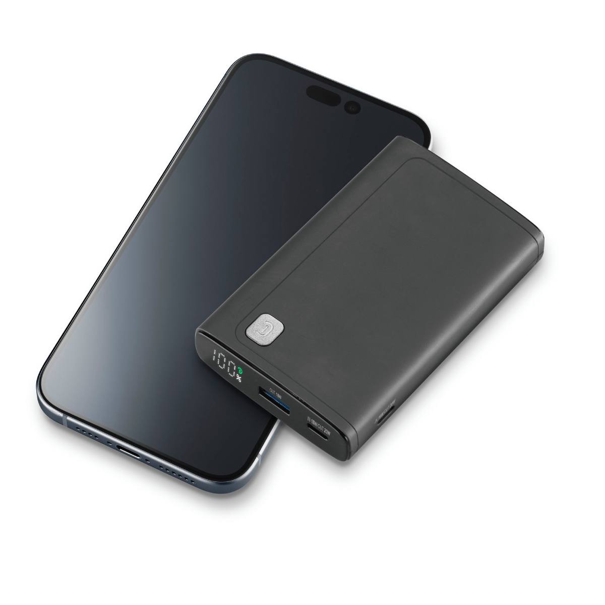 CELLULAR LINE Elite Φορητή Μπαταρία/Power Bank 10.000 mAh, Μαύρο | Cellular-line| Image 4