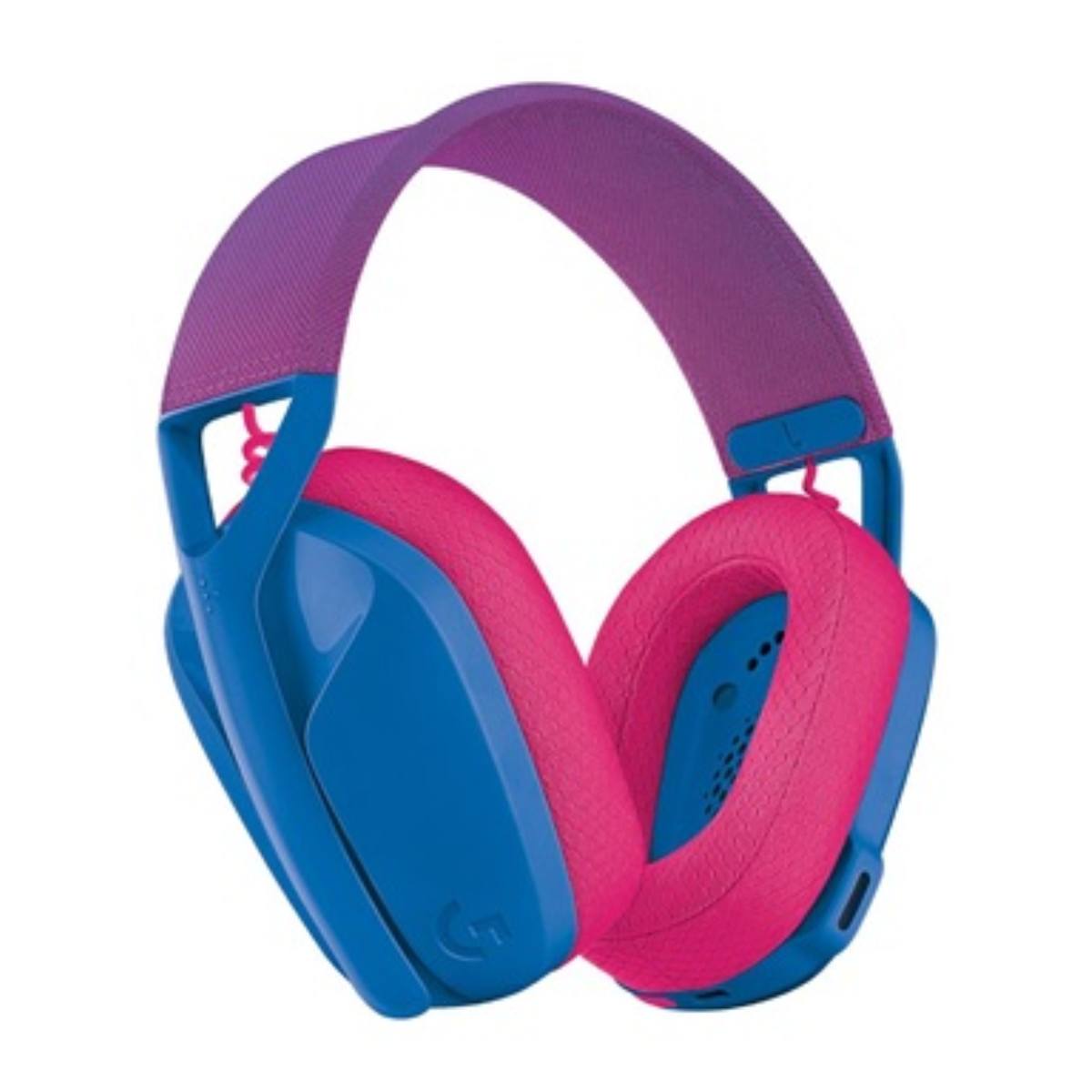 LOGITECH G435 Lightspeed Ασύρματα Gaming Ακουστικά, Μπλε/Rasberry | Logitech| Image 2