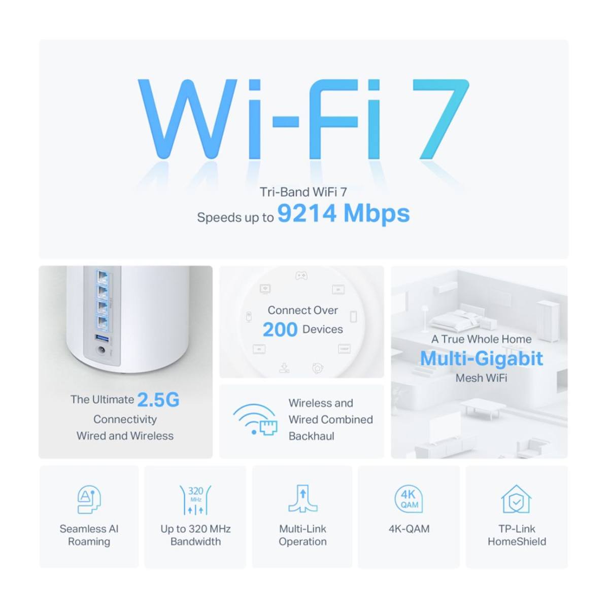TP-LINK Deco BE65 (1-pack) Σύστημα WiFi Μesh  | Tp-link| Image 4