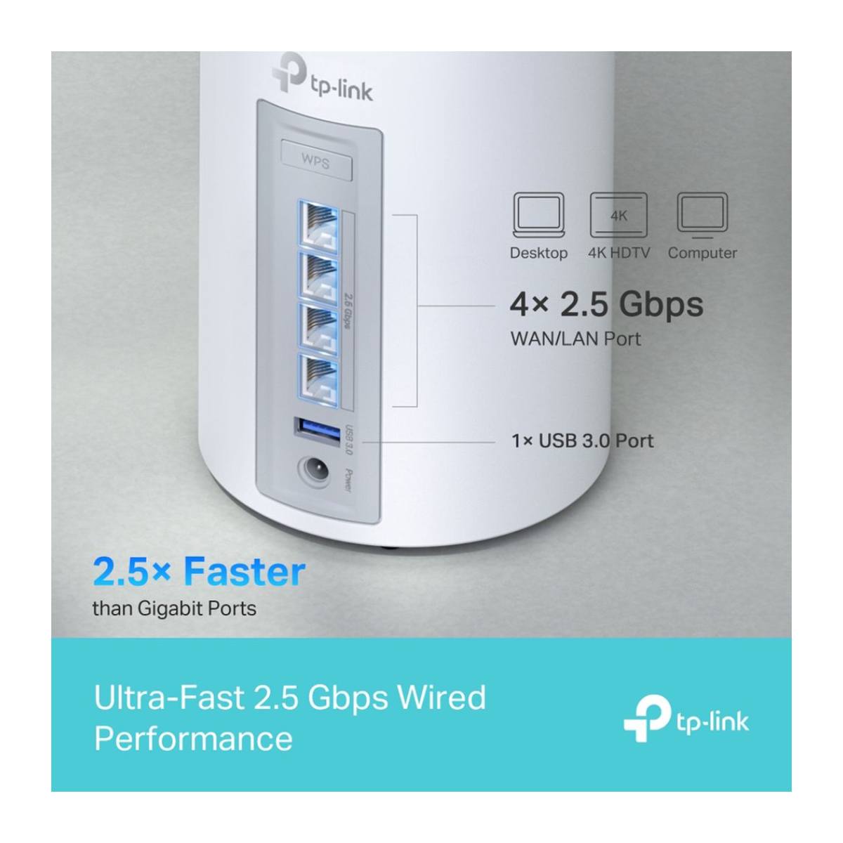 TP-LINK Deco BE65 (1-pack) Σύστημα WiFi Μesh  | Tp-link| Image 3