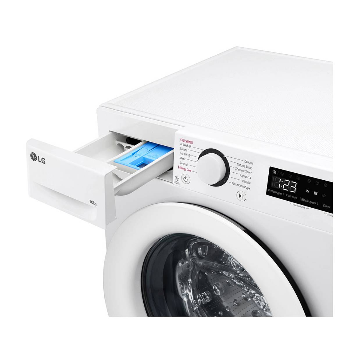 LG F4R3010NSWW Πλυντήριο Ρούχων με Ατμό 10 Kg, Άσπρο product image  | image 4