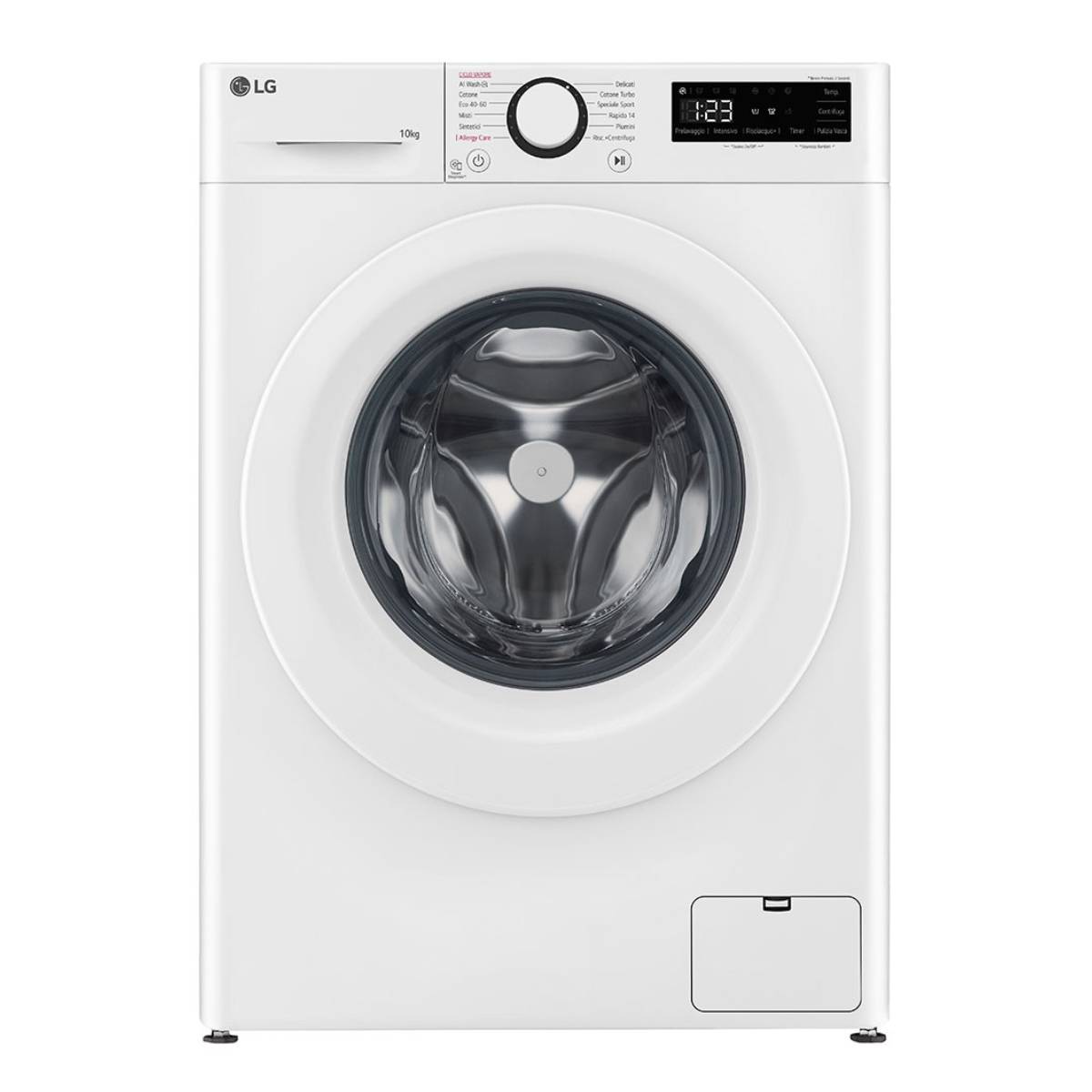 LG F4R3010NSWW Πλυντήριο Ρούχων με Ατμό 10 Kg, Άσπρο product image  | image 1