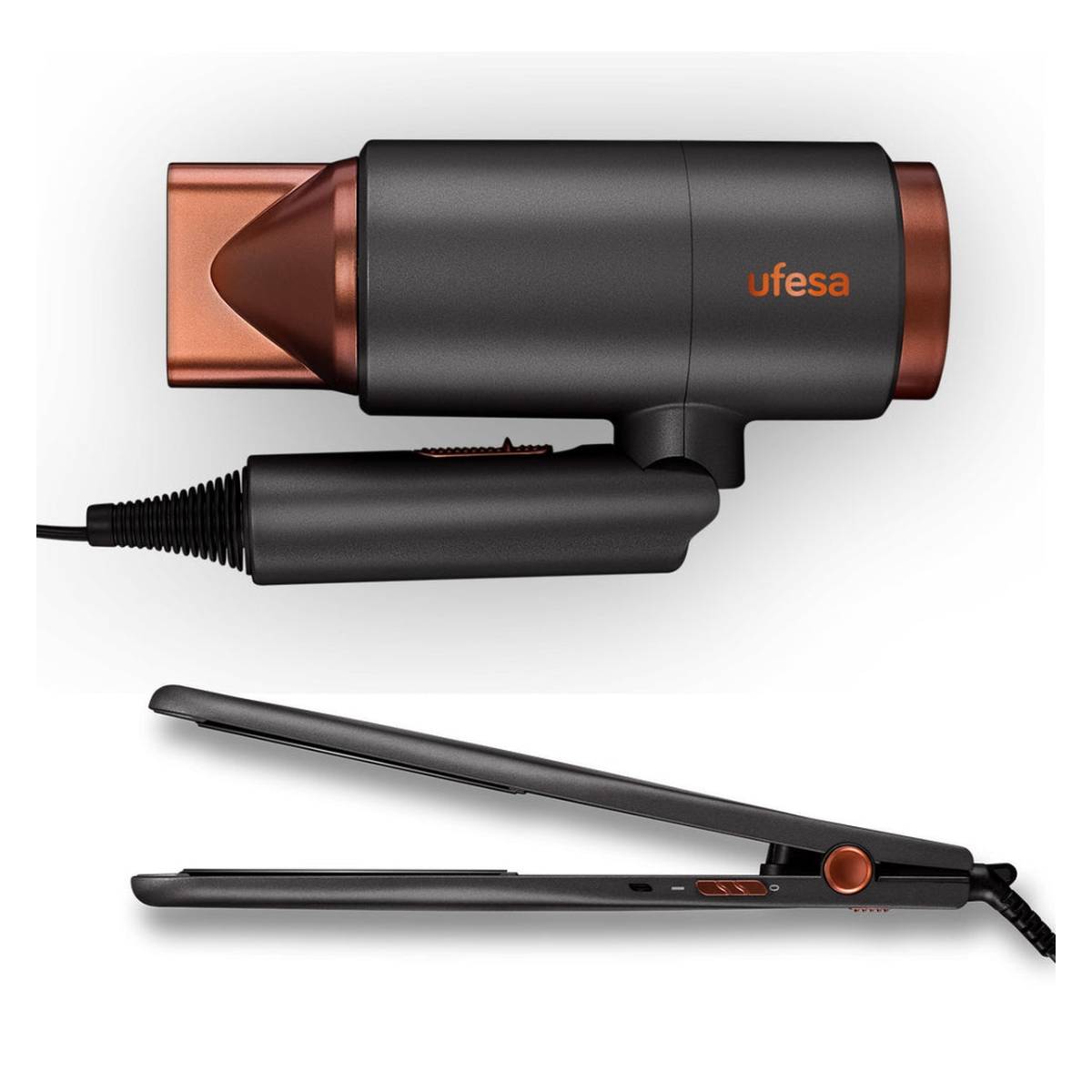 Image of suggested product: UFESA My Glamour Hair Dryer and Hair Iron Set