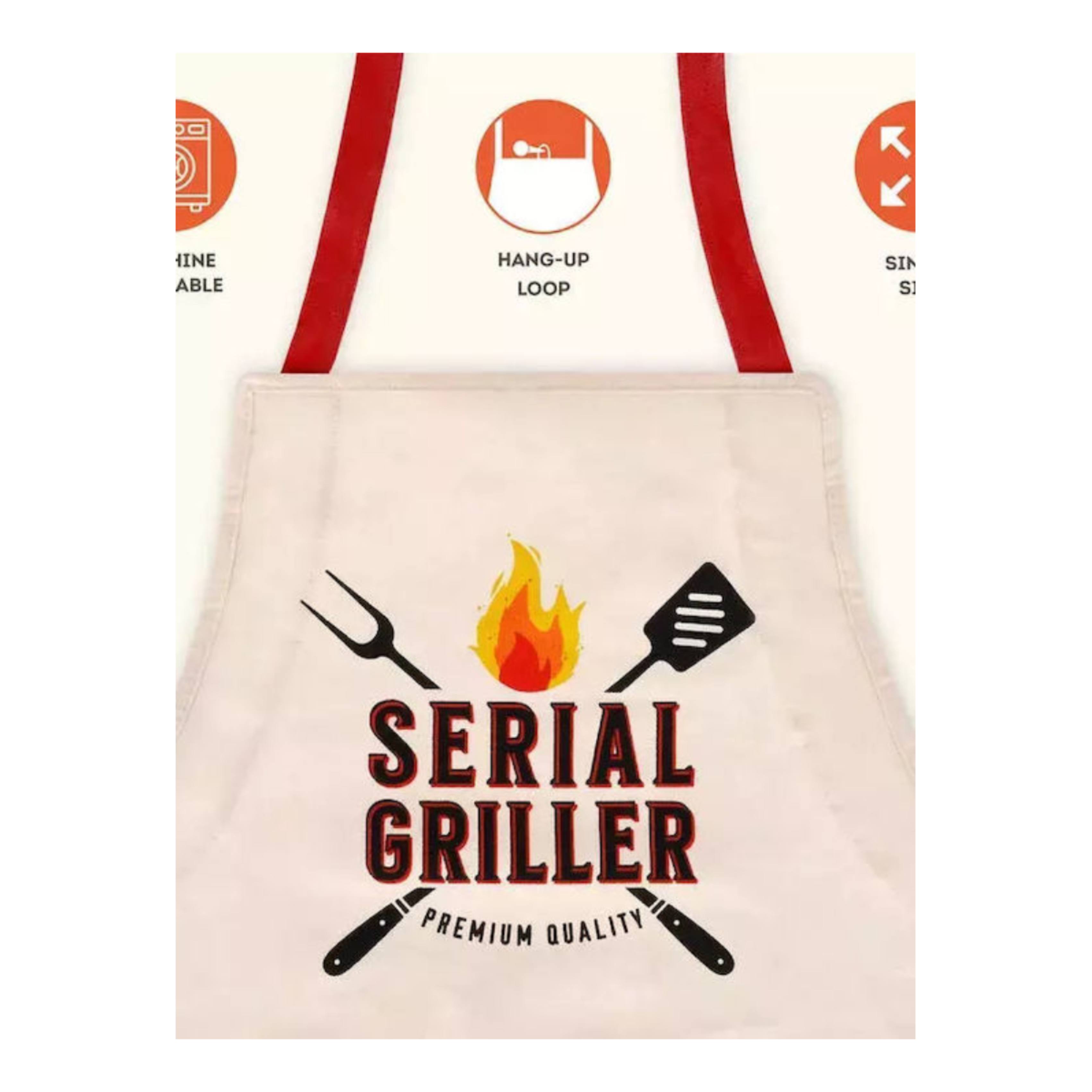 LEGAMI APR0003 Ολόσωμη Ποδιά Κουζίνας Super Chef - Serial Griller  | Legami| Image 2