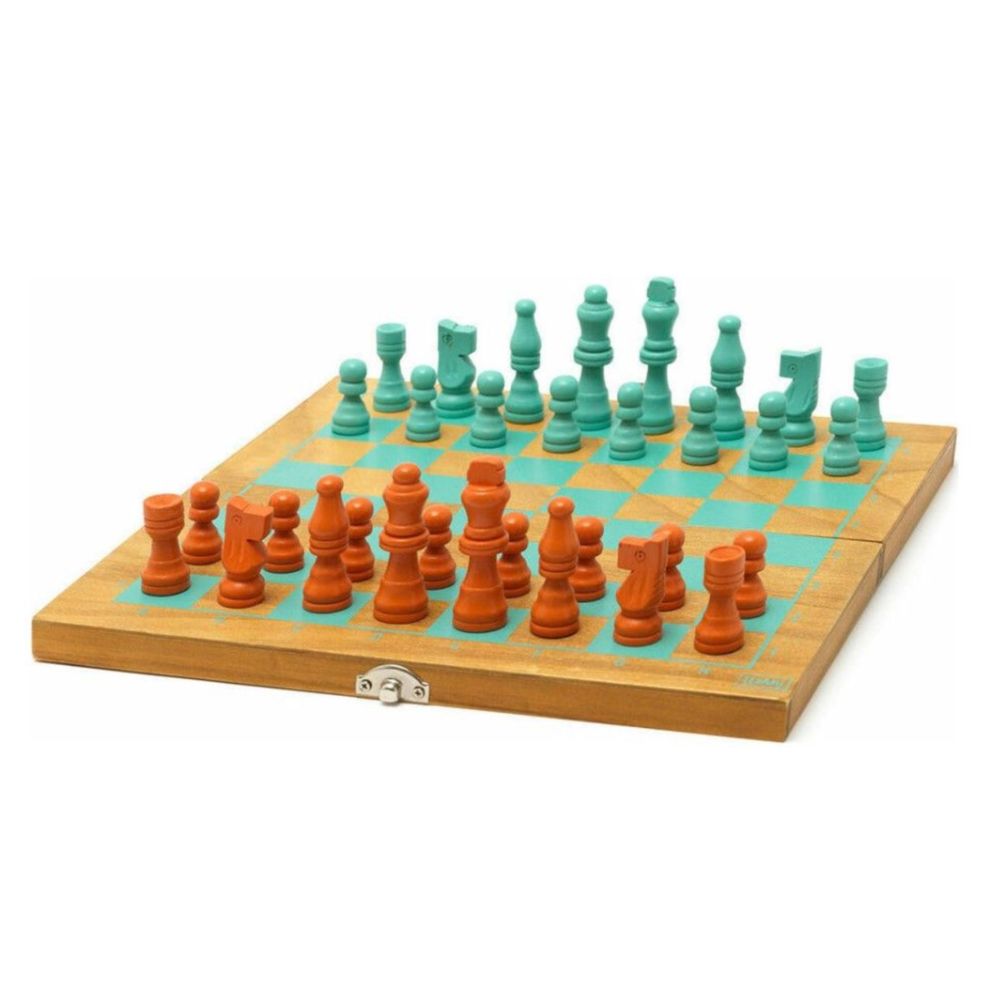 GAMI CD0001 Board Game Chess & Draughts 2‑in‑1 | Legami| Image 1