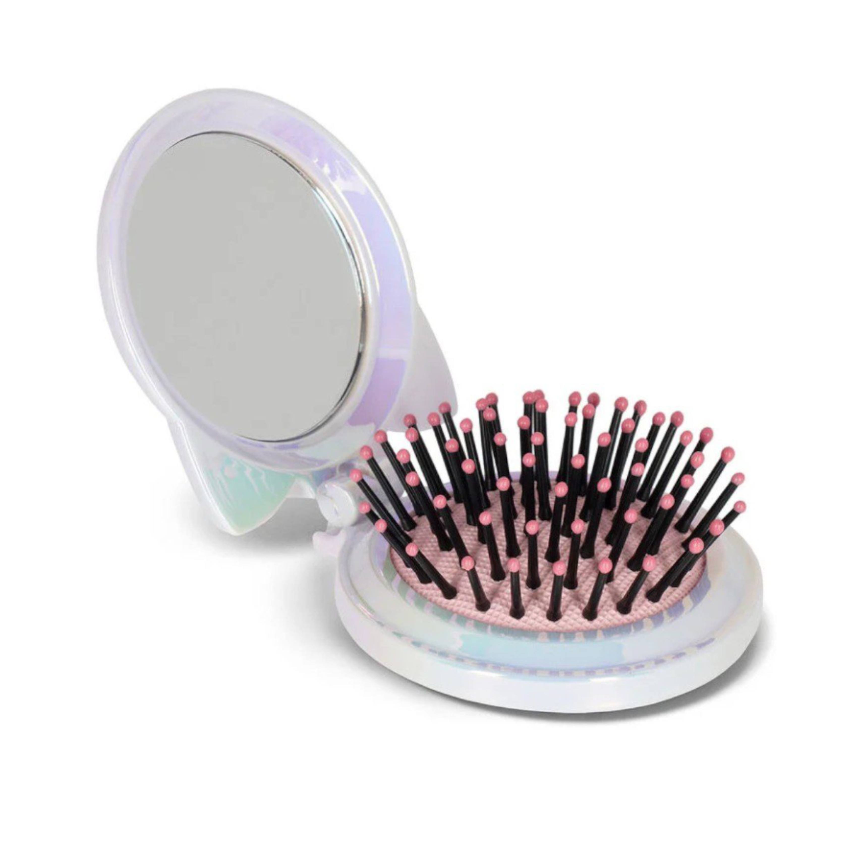 LEGASMI HB0035 - DP4 Nice Hair Kitty Hair Brush with Mirror  | Legami| Image 2