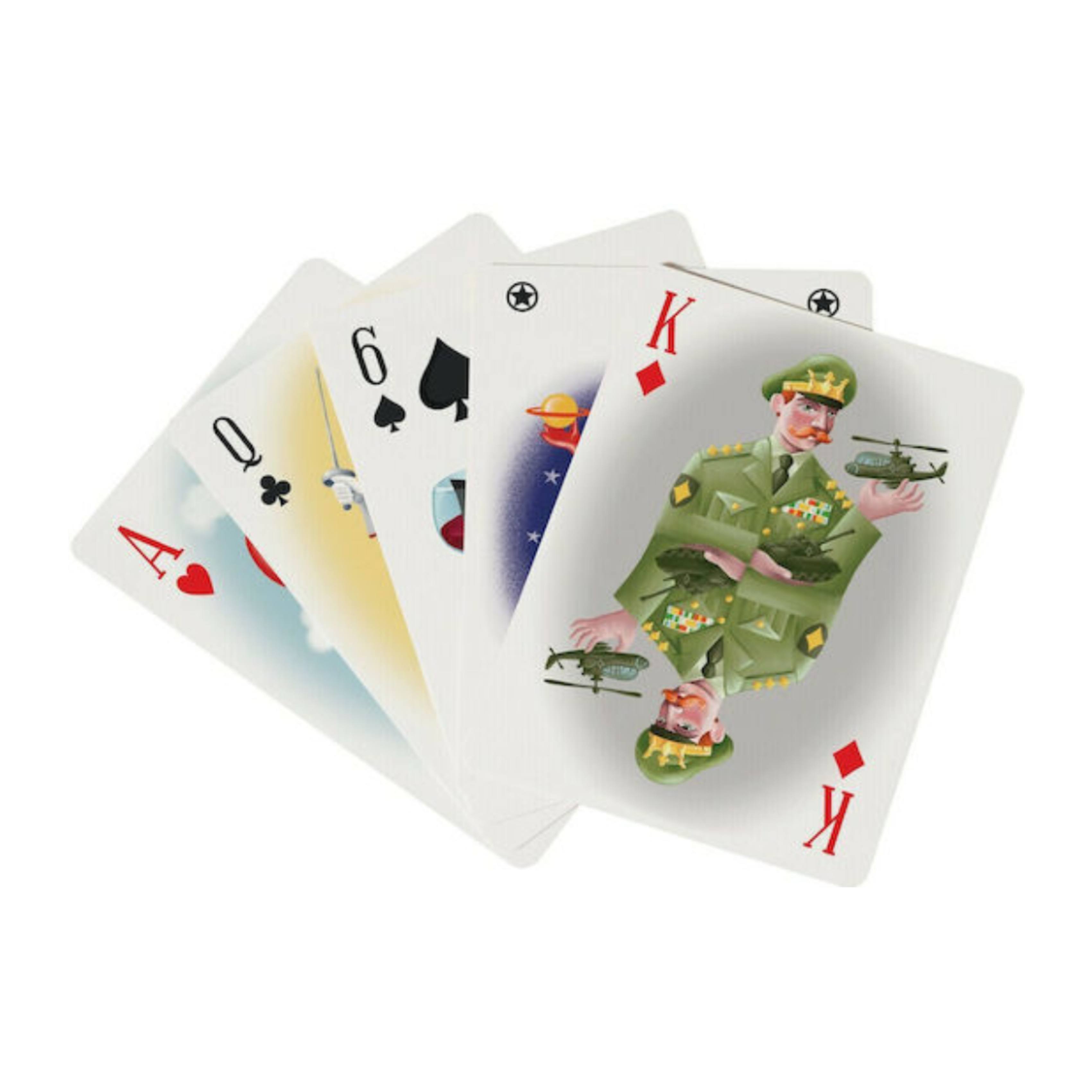 LEGAMI PLA0001 Paper Playing Cards in Metal Tin | Legami| Image 2
