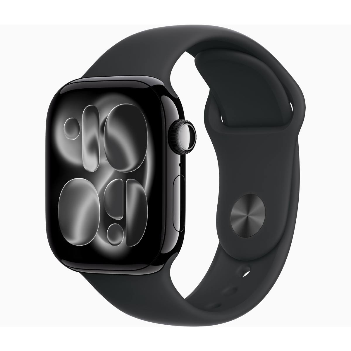 APPLE Smartwatch Series 11 GPS 42 mm, Jet Μαύρο Αλουιμίνιο με Μαύρο Αθλητικό Λουράκι S/M | Apple| Image 2