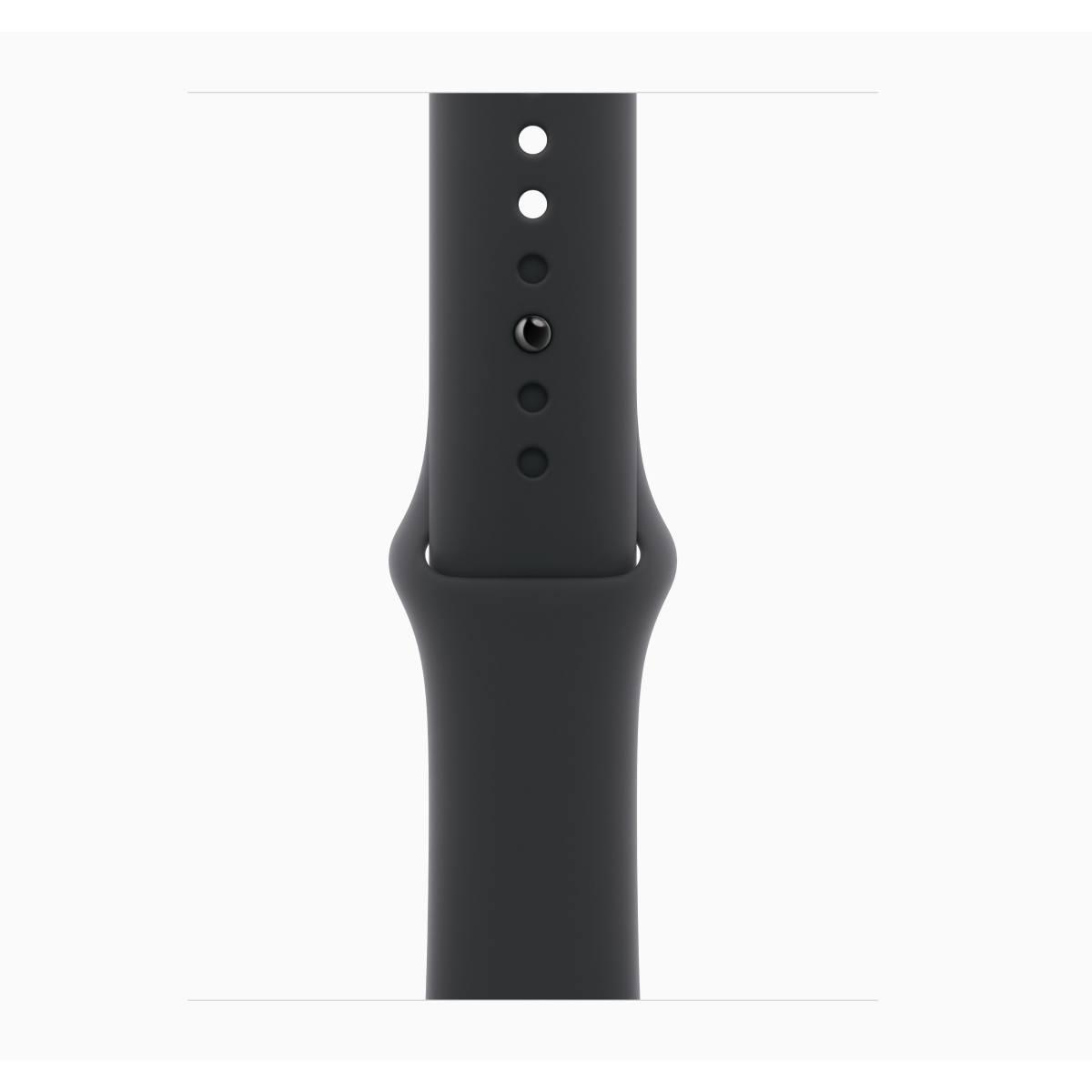 APPLE Smartwatch Series 11 GPS 42 mm, Jet Μαύρο Αλουμίνιο με Μαύρο Αθλητικό Λουράκι M/L | Apple| Image 3