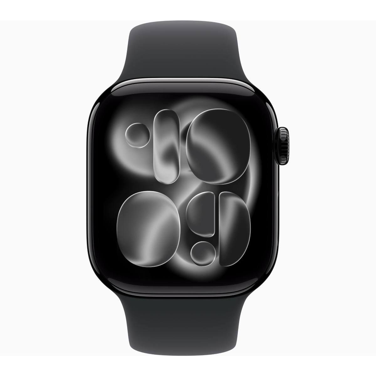 APPLE Smartwatch Series 11 GPS 46 mm, Jet Μαύρο Αλουμίνιο με Μαύρο Sport Λουράκι S/M | Apple| Image 1