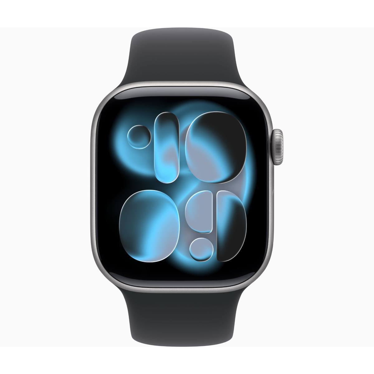 APPLE Smartwatch Series 11 GPS 46 mm, Space Γκρίζο Αλουμίνιο με Μαύρο Αθλητικό Λουράκι S/M | Apple| Image 1