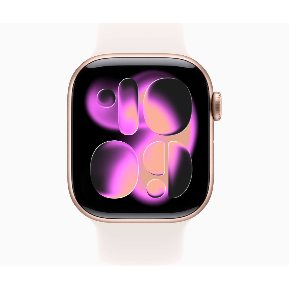 APPLE Smartwatch Series 11 GPS 46 mm, Ροζ Χρυσό Αλουμίνιο με LIght Blush Λουράκι M/L | Apple| Image 1