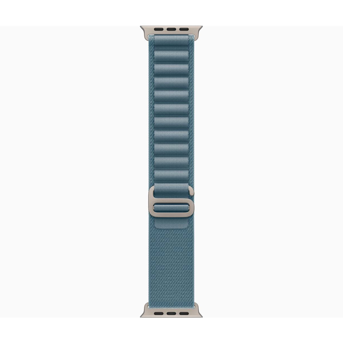 APPLE Smartwatch Ultra 3 GPS + Cellular 49mm, Φυσικό Τιτάνιο με Ανοιχτό Γαλάζιο Λουράκι Large | Apple| Image 3