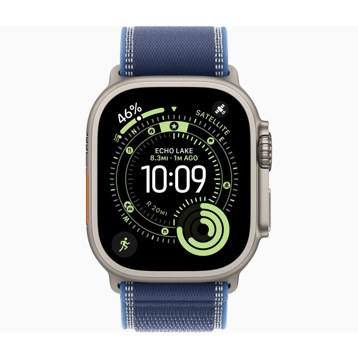 Image of suggested product: APPLE Smartwatch Ultra 3 GPS + Cellular 49mm, Φυσικό Τιτάνιο με Μπλε Λουράκι S/M