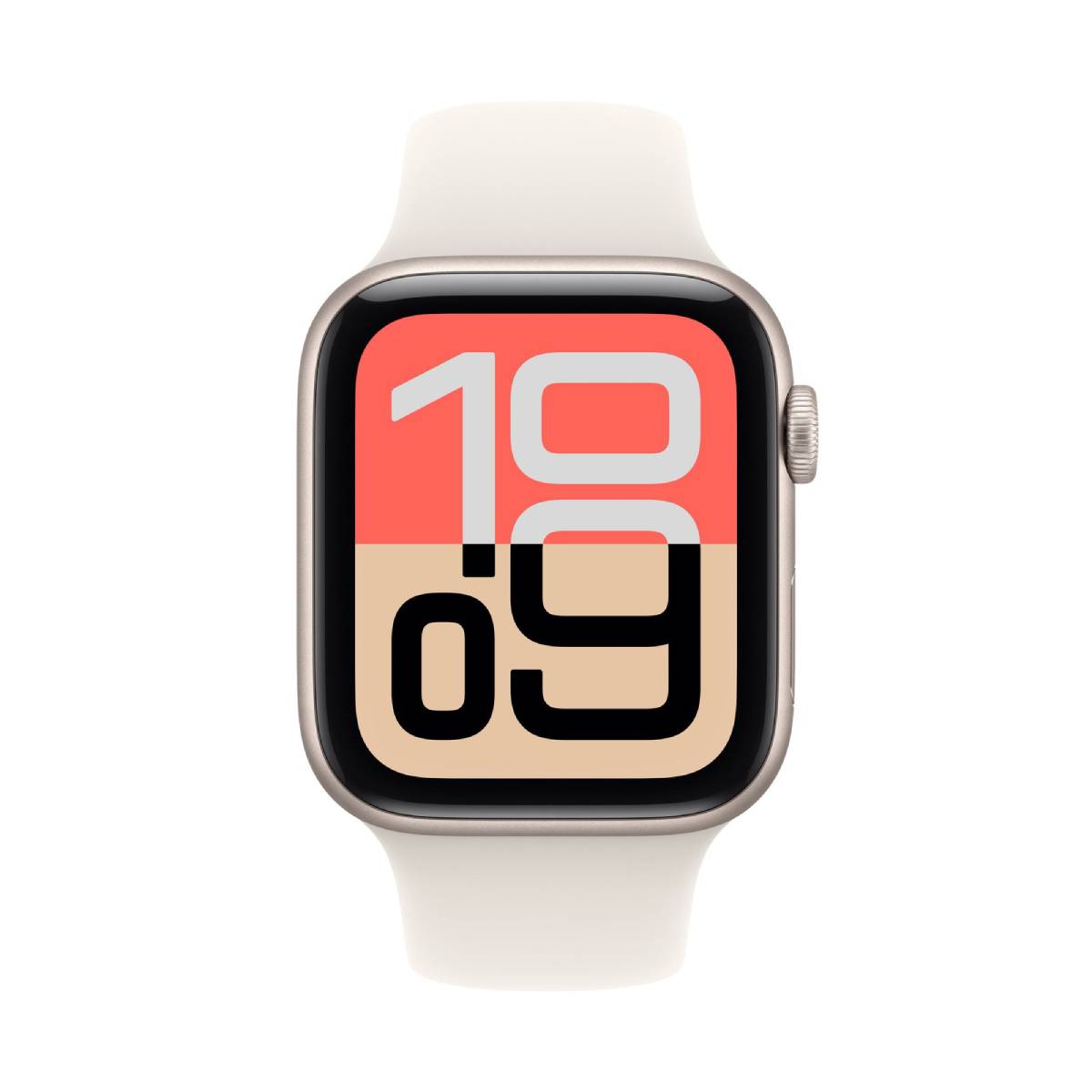 Image of suggested product: APPLE Watch SE 3 GPS + Cellular Smartwatch 44mm, Starlight Αλουμίνιο με Starlight Αθλητικό Λουράκι S/M