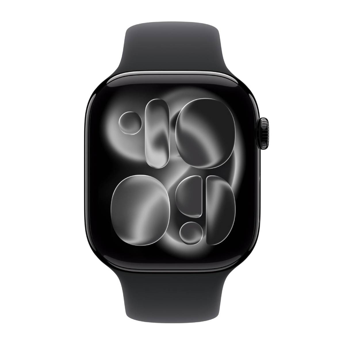 Image of suggested product: APPLE Smartwatch Series 11 GPS + Cellular 42 mm, Jet Μαύρο Αλουμίνιο με Μαύρο Αθλητικό Λουράκι S/M