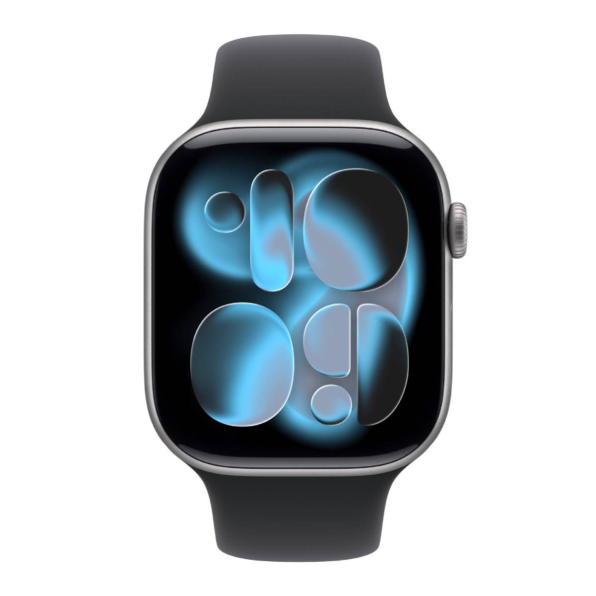 APPLE Smartwatch Series 11 GPS + Cellular 42 mm, Space Γκρίζο Αλουμίνιο με Μαύρο Αθλητικο Λουράκι S/M | Apple| Image 1