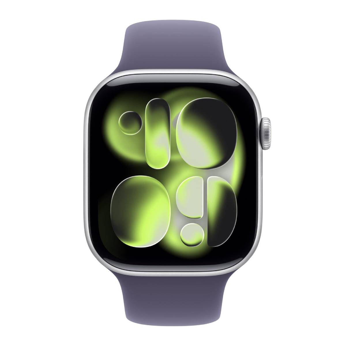 APPLE Smartwatch Series 11 GPS + Cellular 42 mm, Ασημί Αλουμίνιο με Μωβ Fog Λουράκι S/M | Apple| Image 1