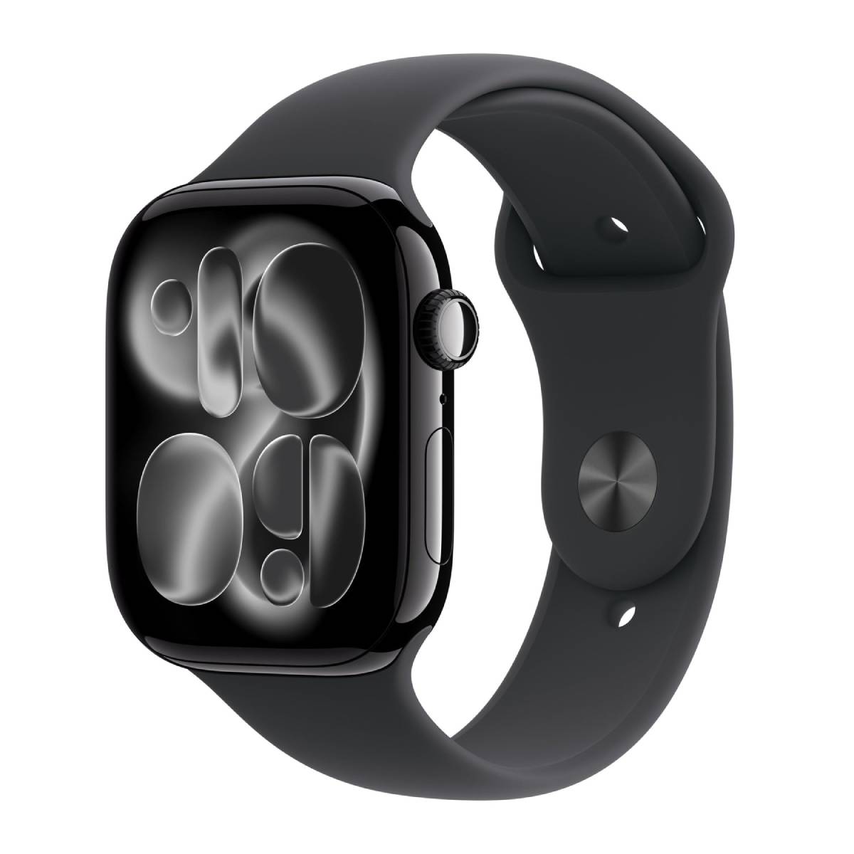 APPLE Smartwatch Series 11 GPS + Cellular 46 mm, Jet Μαύρο Αλουμίνιο με Μαύρο Sport Λουράκι S/M | Apple| Image 2