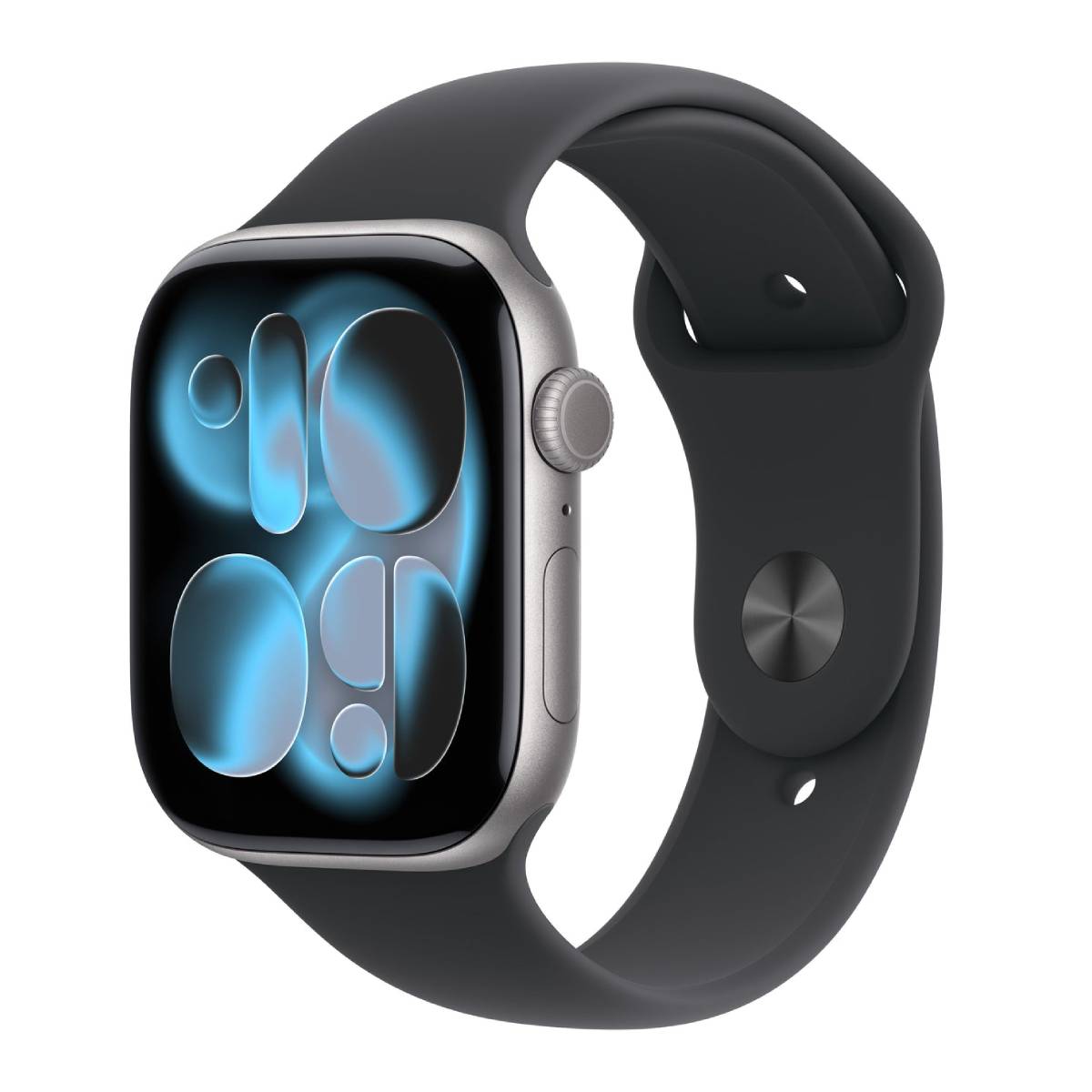 APPLE Smartwatch Series 11 GPS + Cellular 46 mm, Space Γκρίζο Αλουμίνιο με Μαύρο Αθλητικό Λουράκι M/L | Apple| Image 2