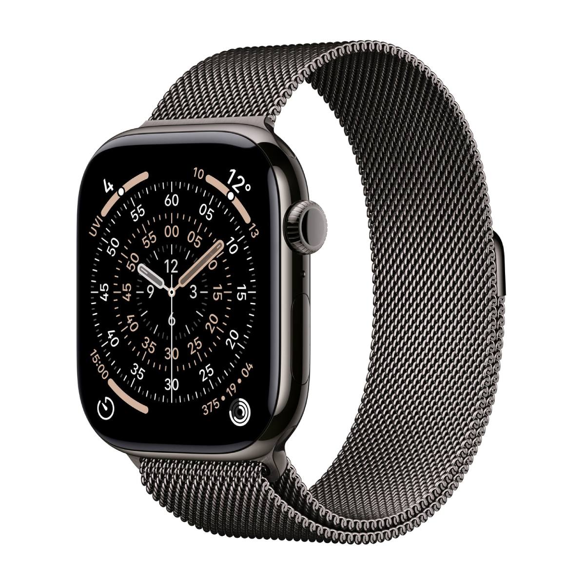APPLE Smartwatch Series 11 GPS + Cellular 42 mm, Slate Τιτανίου με Slate Milanese Λουράκι  | Apple| Image 2