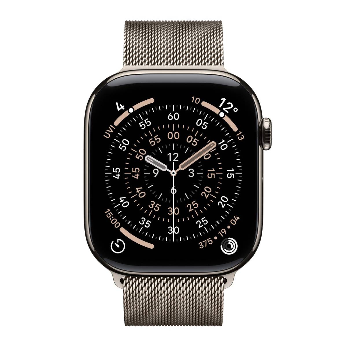 APPLE Smartwatch Series 11 GPS + Cellular 46 mm, Natural Titanium with Natural Milanese Loop M/L | Apple| Image 1